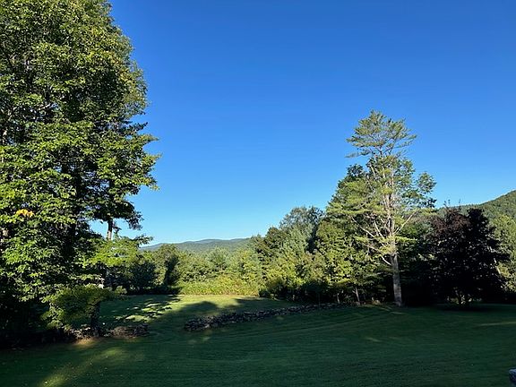 Summer view from back of the house.