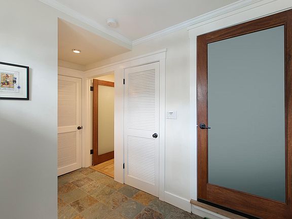 Door on left is to studio - owner lives upstairs.