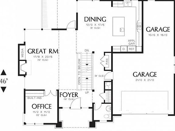 Preliminary floor plan