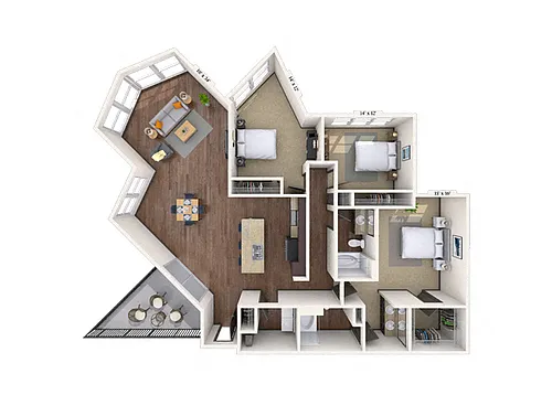 Floor plan Serein