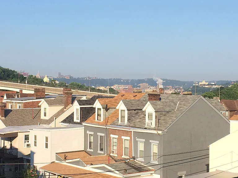 View of Downtown Pittsburgh from Front Porch