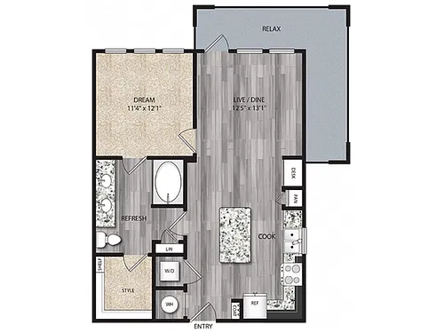 Floor plan A1