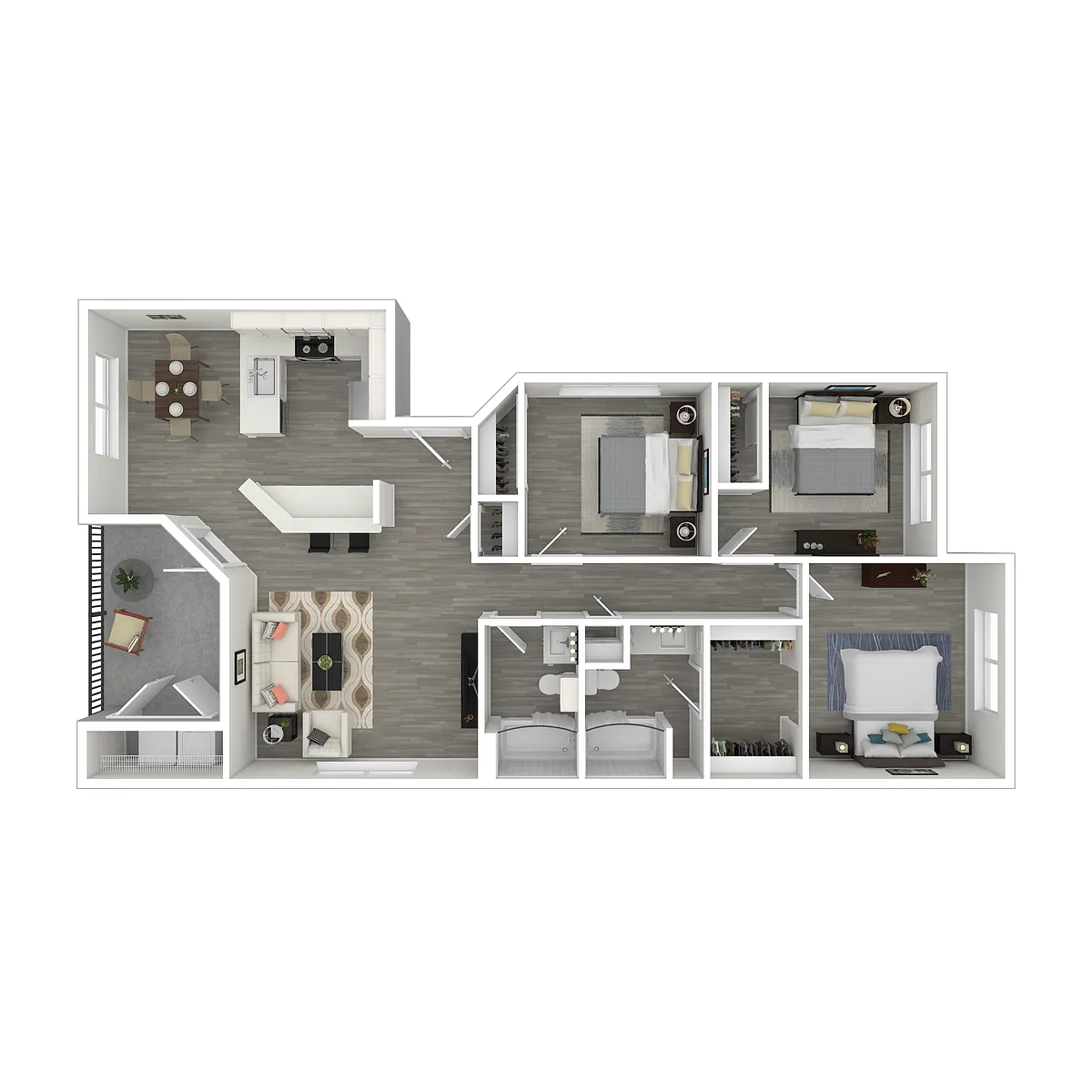 Floor plan MONTCLAIRE COTTAGE