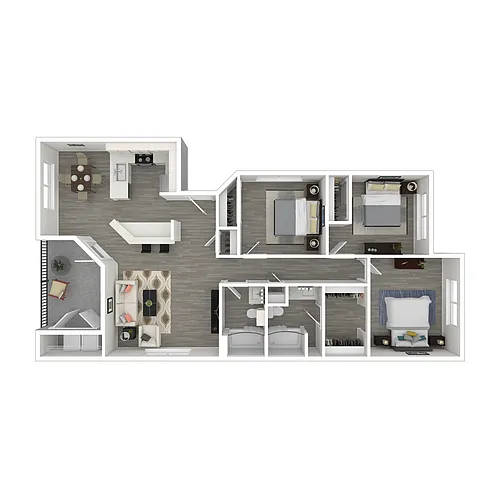 Floor plan MONTCLAIRE COTTAGE