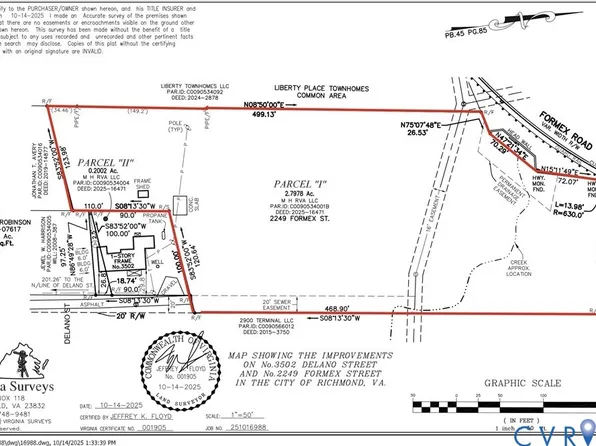 2249 Formex St Lot I-ii, Richmond, VA 23234