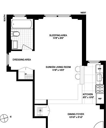 2nd image of 200 W 20th St APT 803