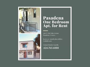 1566 N Fair Oaks Ave, Pasadena, CA 91103