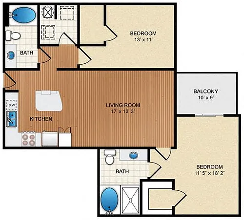 Floor plan B8