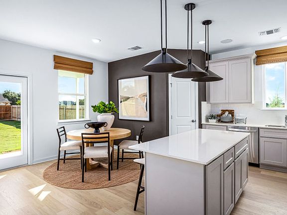 Dining Space and Kitchen