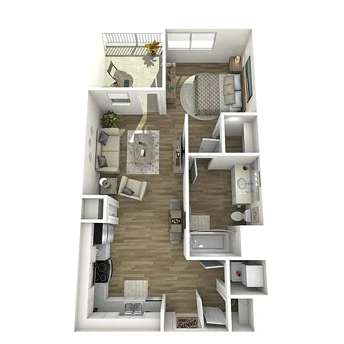 Floor plan S1R