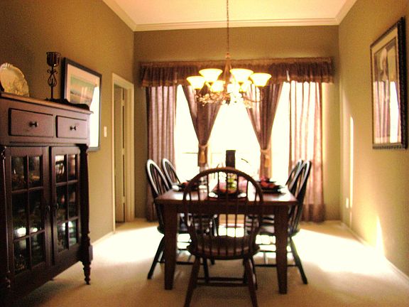Formal Dining Area with Doors to the Kitchen