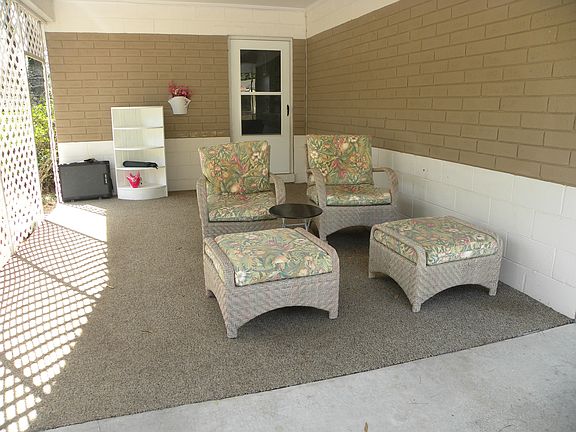 carport, patio, future enclo