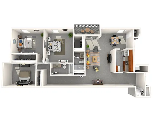 Floor plan 3 Bedroom