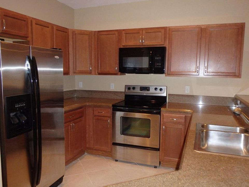 Kitchen with fresh new paint.