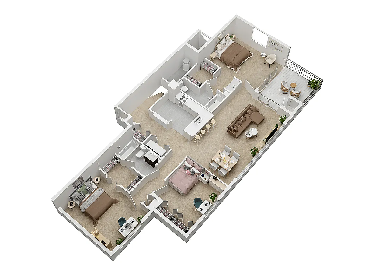 Floor plan The Felix