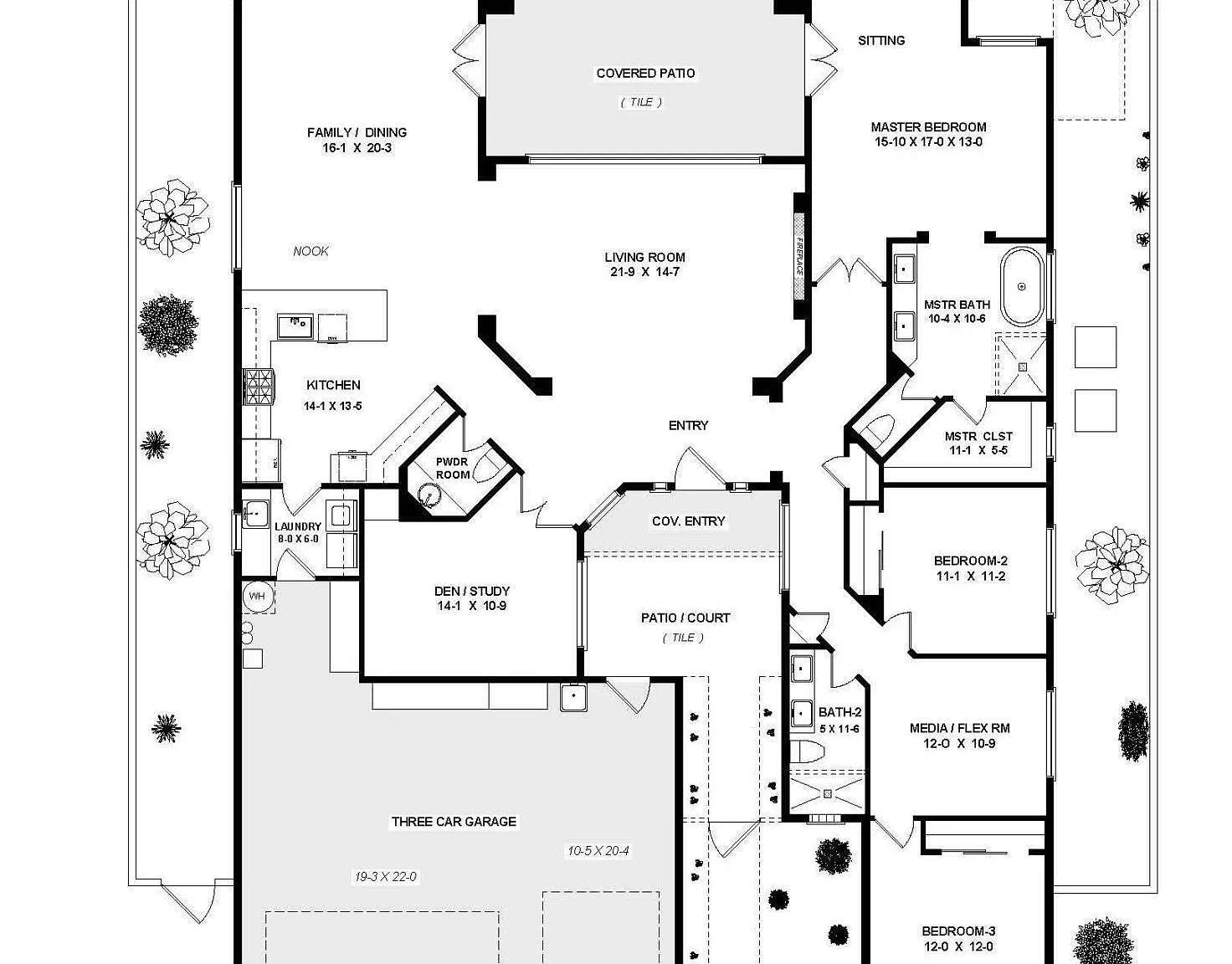 3 bed, 2.5 bath, 2547 sqft, $9,500 — Photo 3
