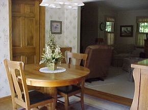 breakfast area