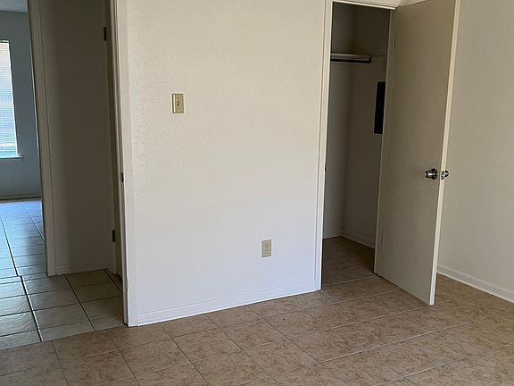 second bedroom with large closet