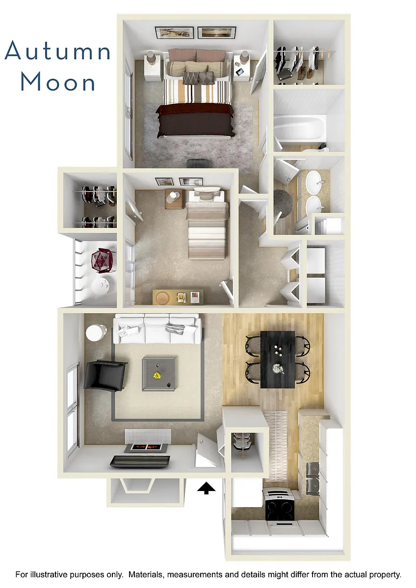 Floor plan Autumn Moon