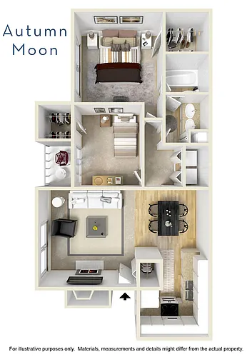 Floor plan Autumn Moon