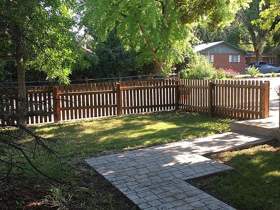 View from front porch to street