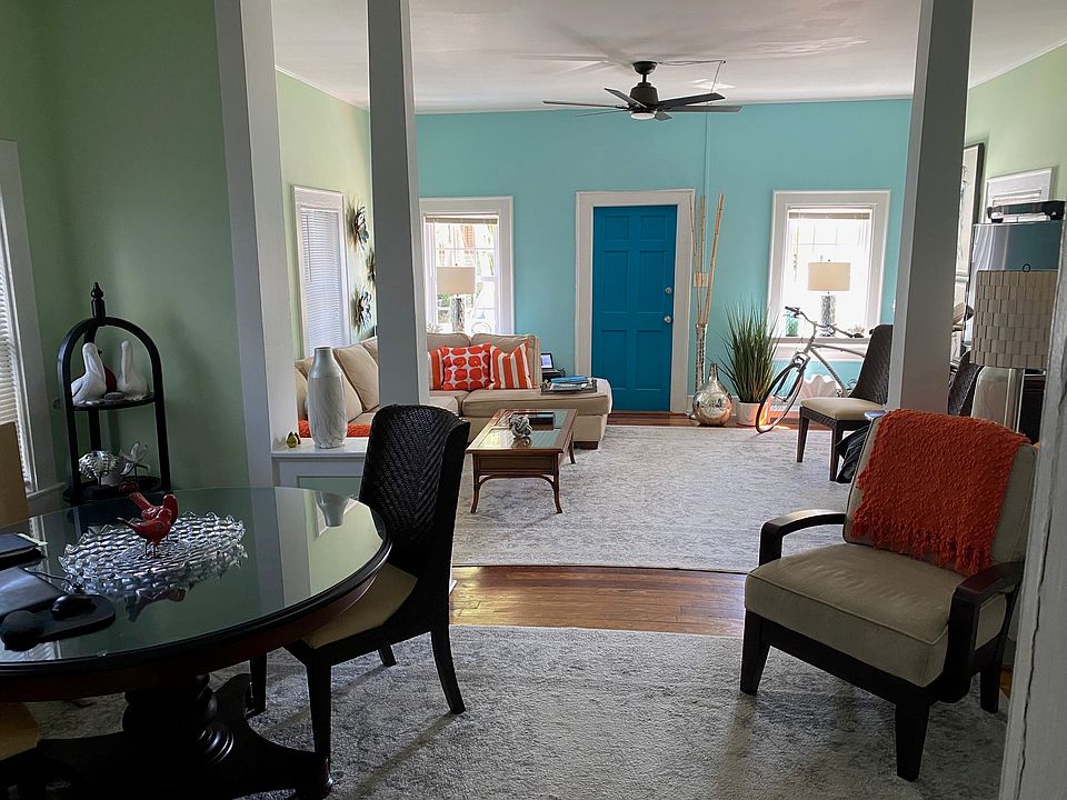 Dining room to living room view