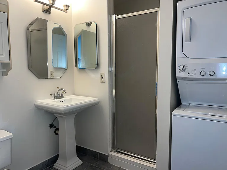 Hallway bathroom