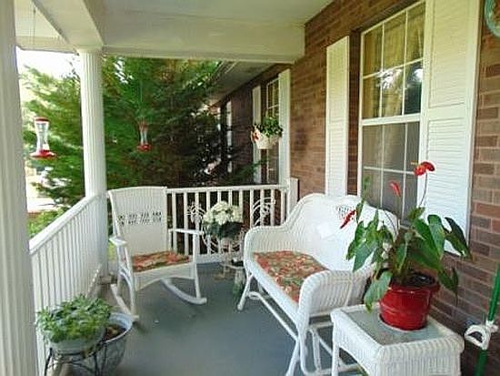 half of front porch