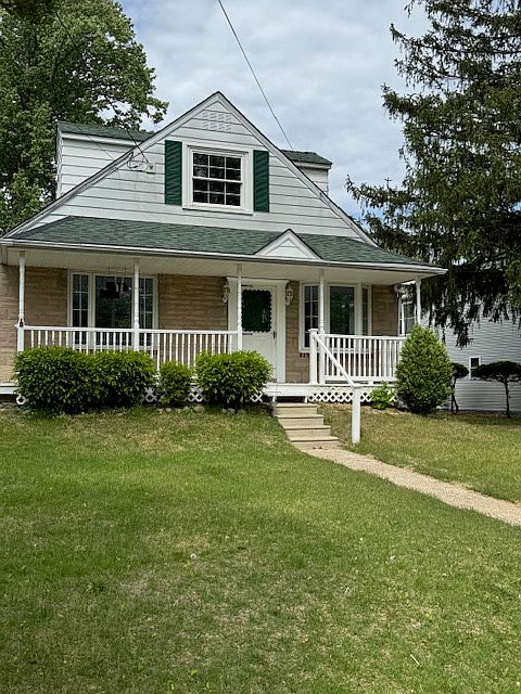 Front of House with Front Porch