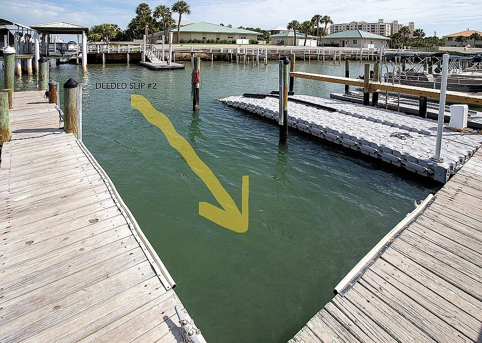 Deeded Slip #2 Mins to Inlet