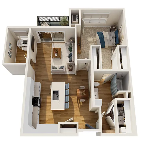Floor plan Unit Type C3