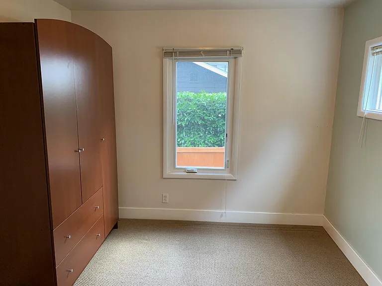 Master bedroom (note: armoire has since been removed)