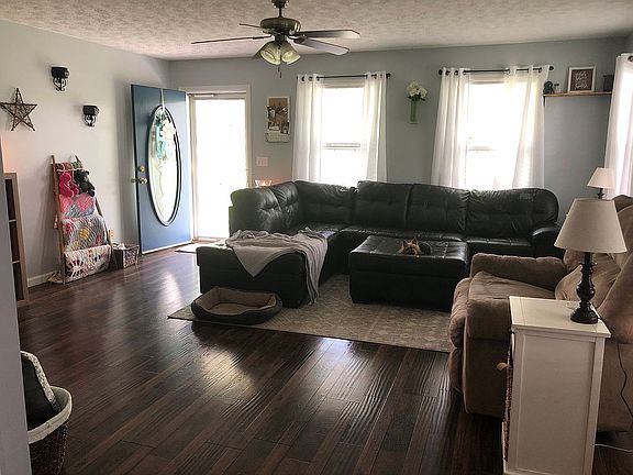 Living area from dining view