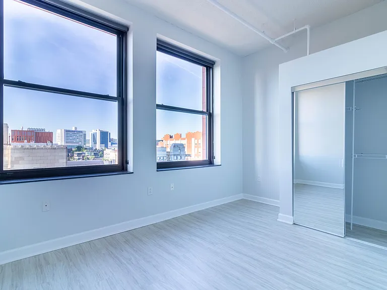 Bedroom with views