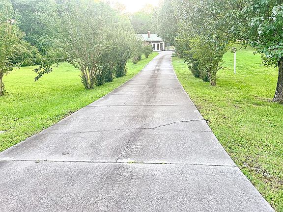 Driveway leading to home