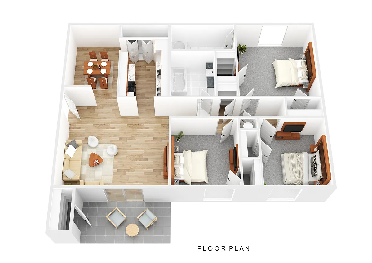 Floor plan The Riverbend