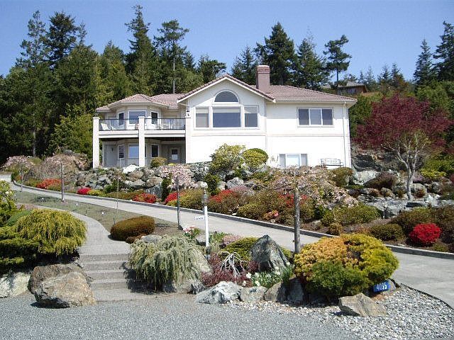 180 degree view of the San Juan Islands