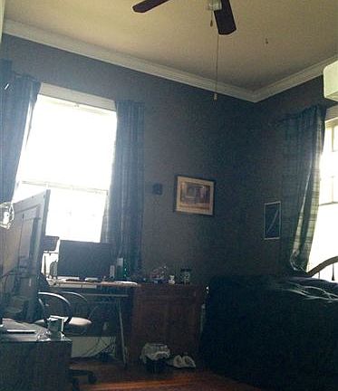 First bedroom with large windows!