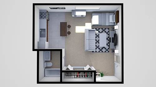 Floor plan Studio