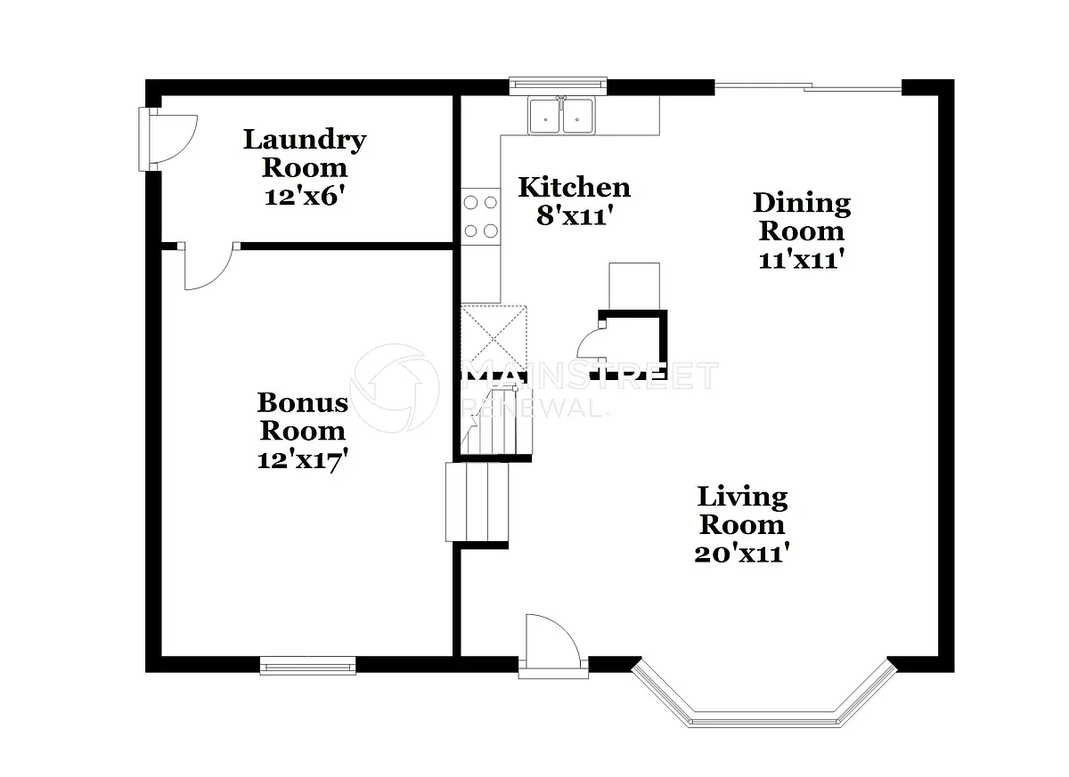Floor Plan - 6012 Wellborn Trl