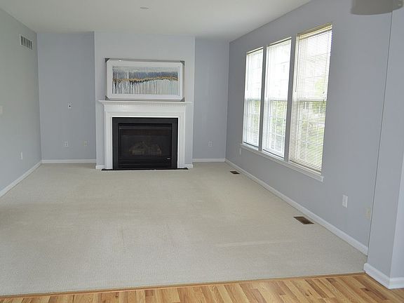 Family room with gas firepla