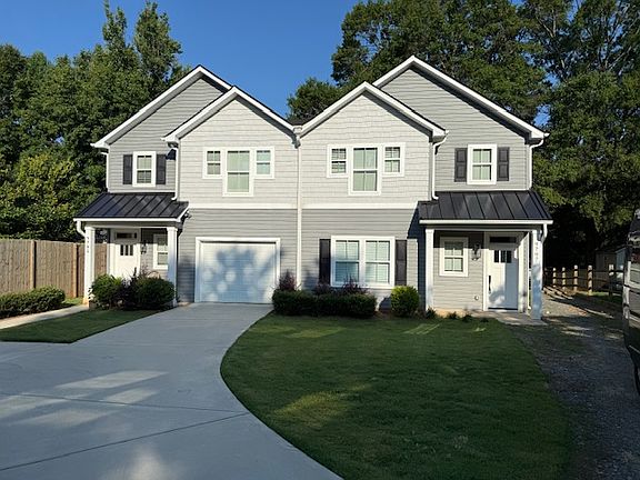 Front View of Duplex