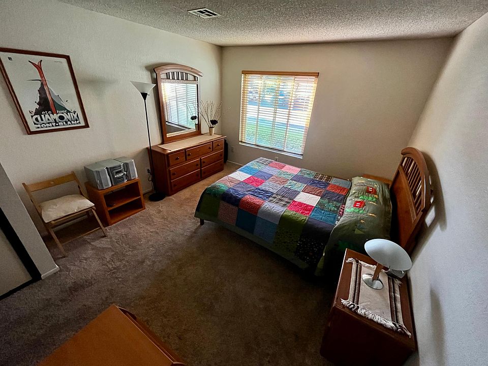 Master bedroom with private bathroom