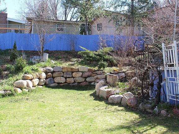 East side of back yard