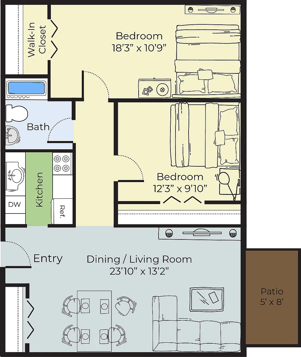 Floor plan Devonshire