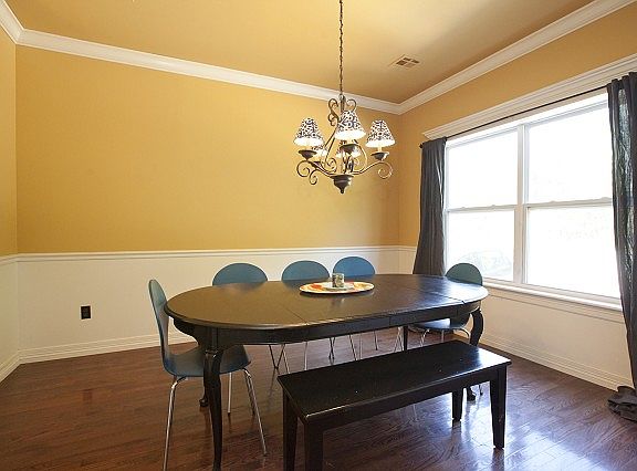 Large formal dining room