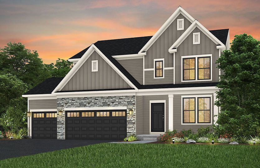 Farmhouse - FH206 with Masonry