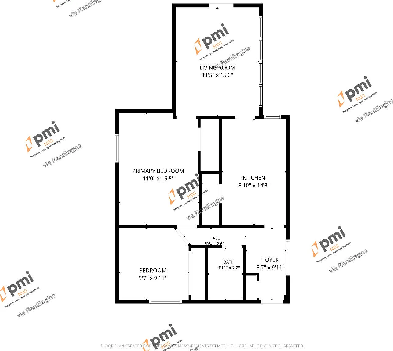 2 bed, 1.0 bath, 700 sqft, $1,200 — Photo 3