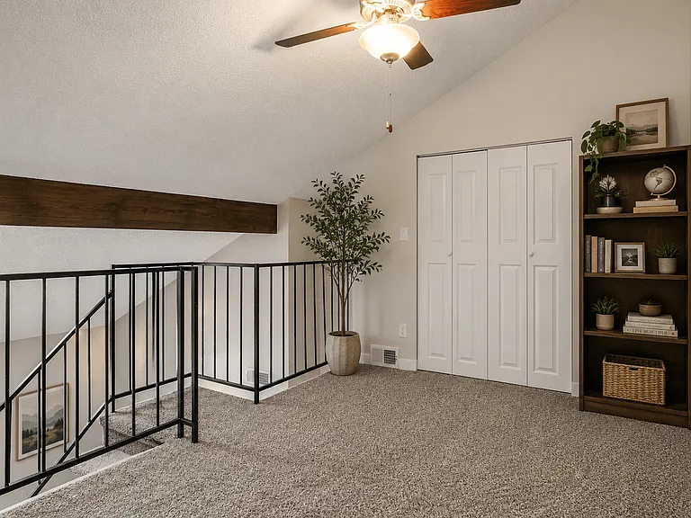 The Loft with Closet at Hilltop View Apartments