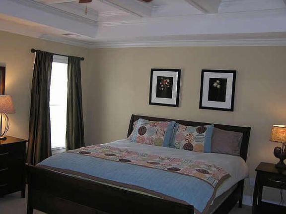 Master Bedroom with Large Walkin Closet